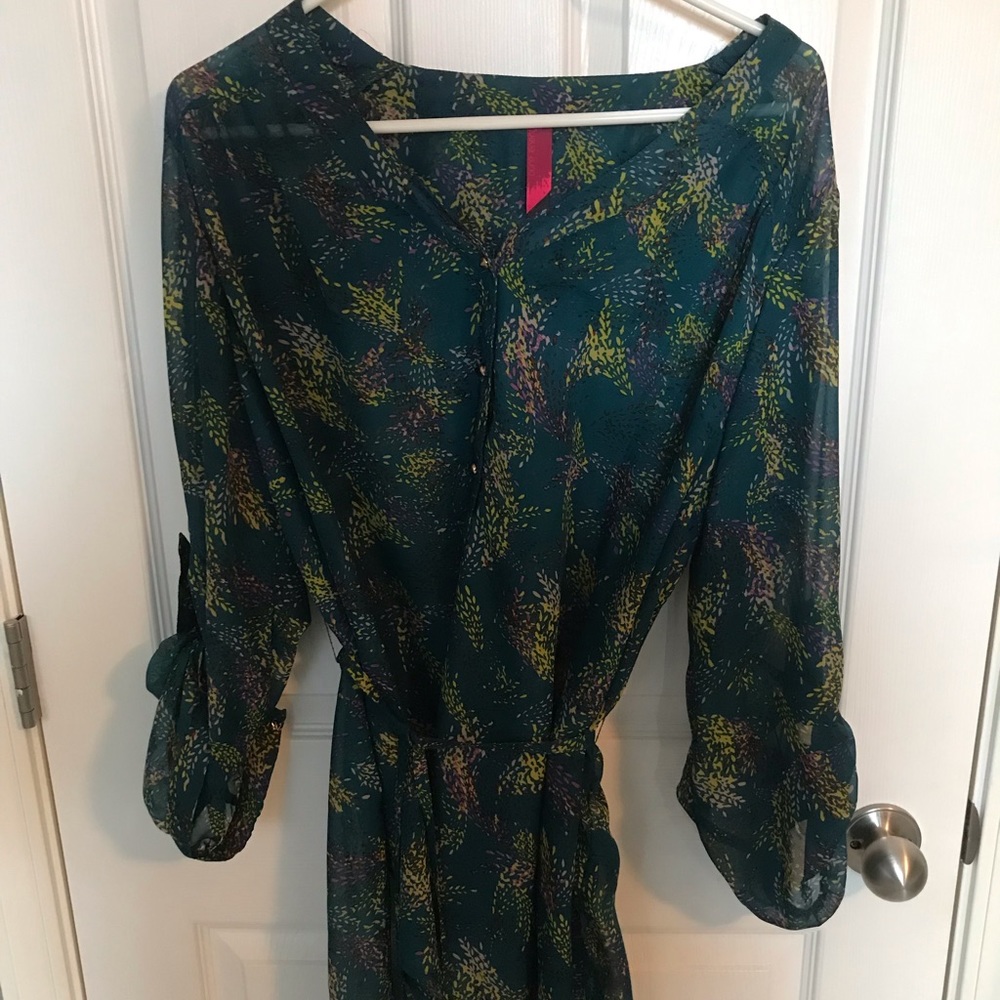 Sheer tunic